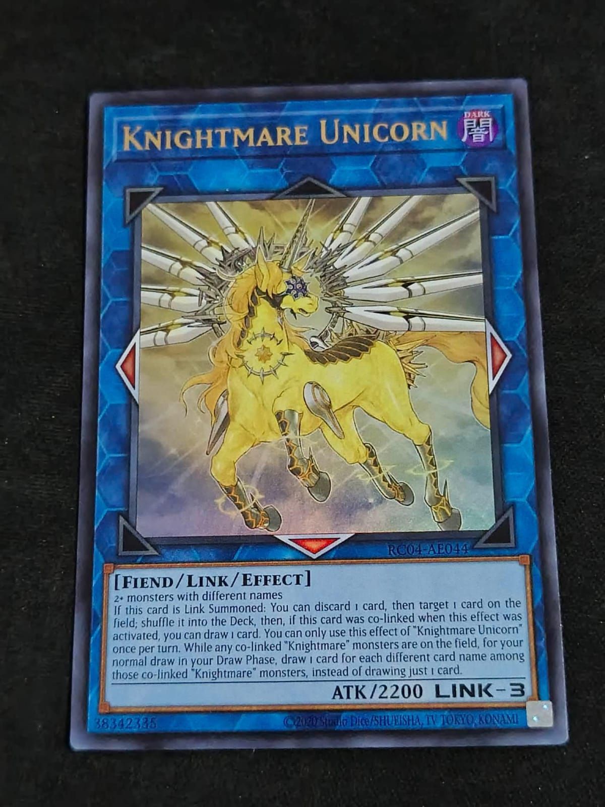 RC04-AE044 Knightmare Unicorn Ultra Rare
