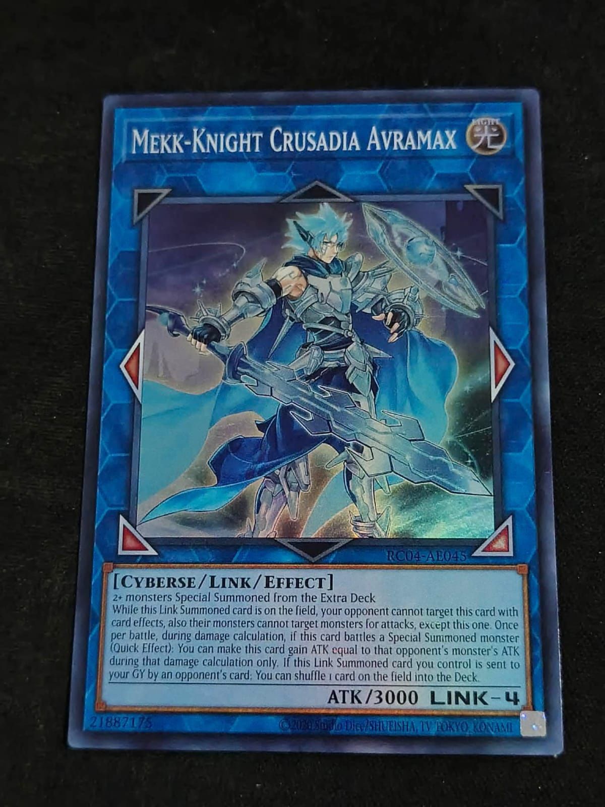 RC04-AE045 Mekk-Knight Crusadia Avramax Super Rare