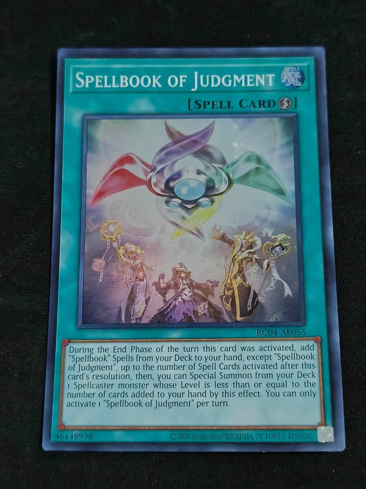 RC04-AE055 Spellbook of Judgment Super Rare