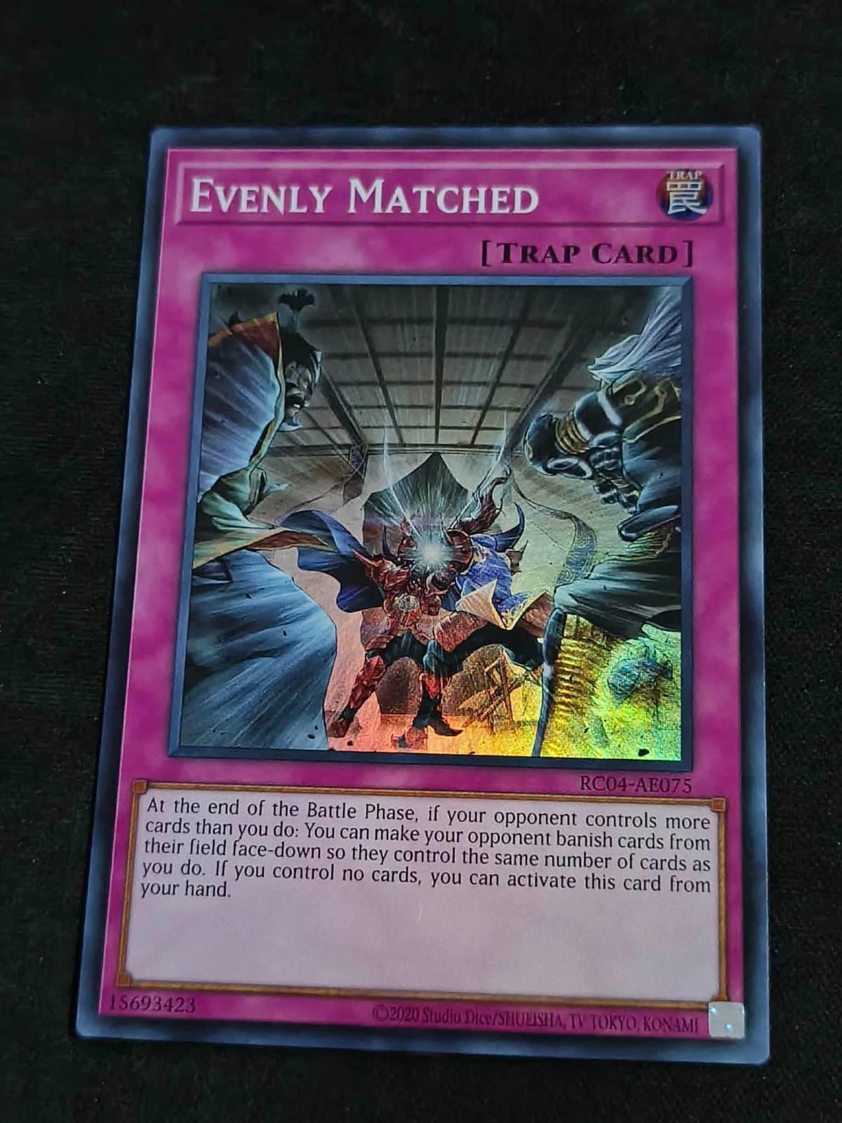 RC04-AE075 Evenly Matched Super Rare