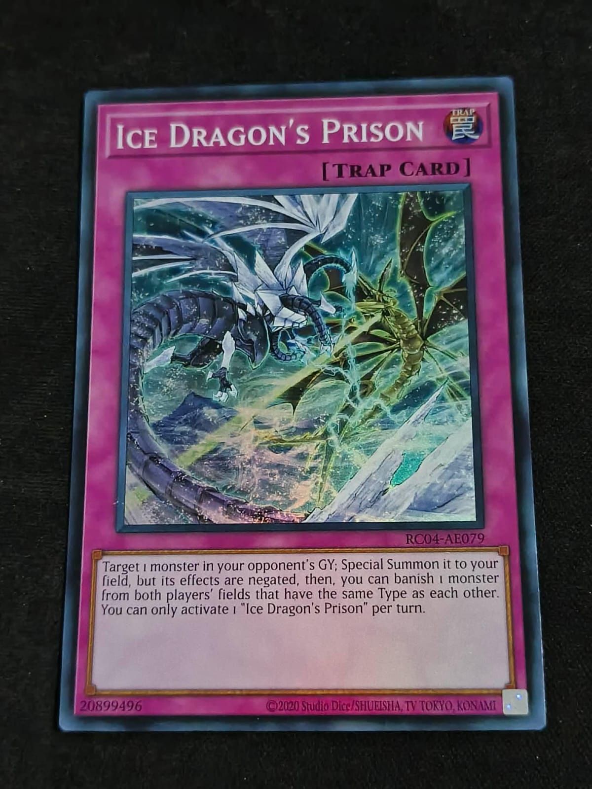 RC04-AE079 Ice Dragon's Prison Super Rare