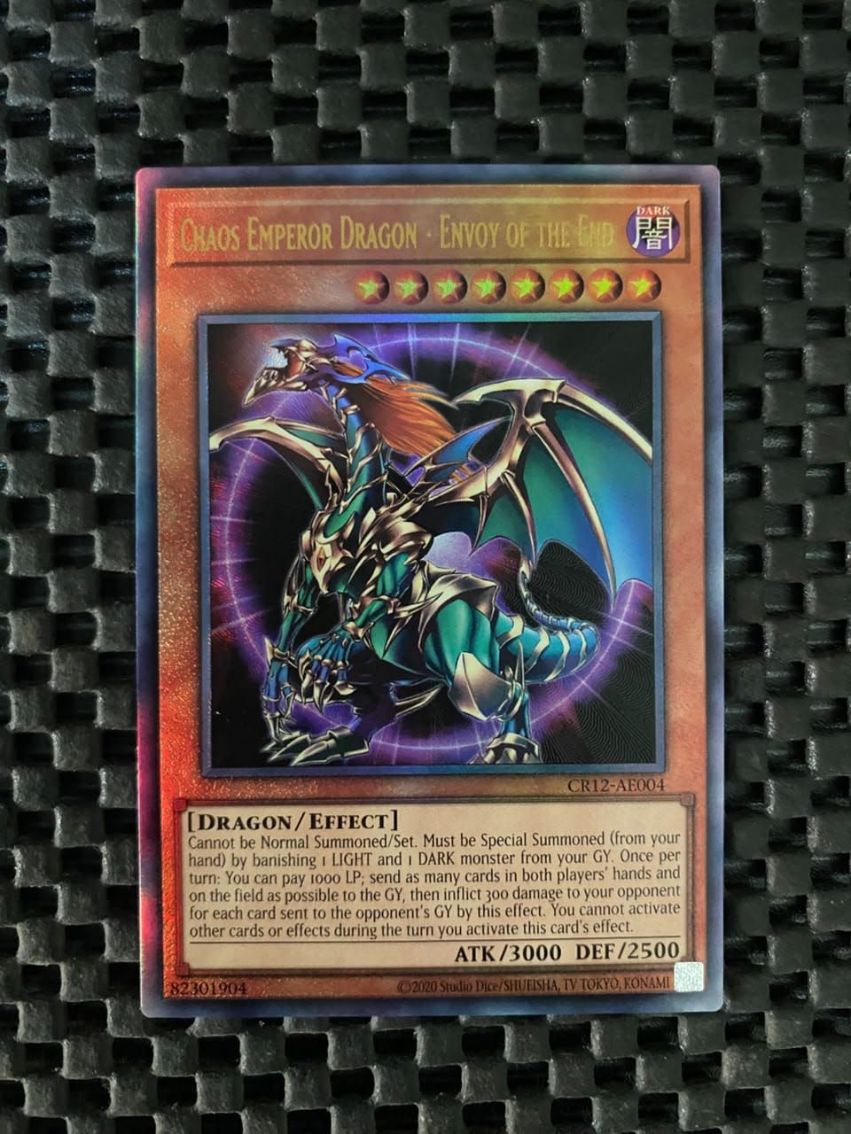 CR12-AE004 Chaos Emperor Dragon - Envoy of the End Ultimate Rare