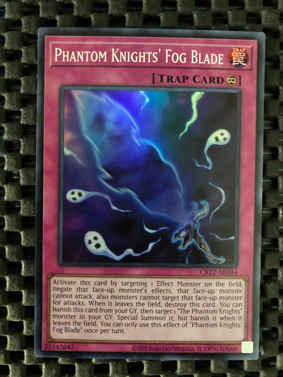CR12-AE044 Phantom Knights' Fog Blade Super Rare
