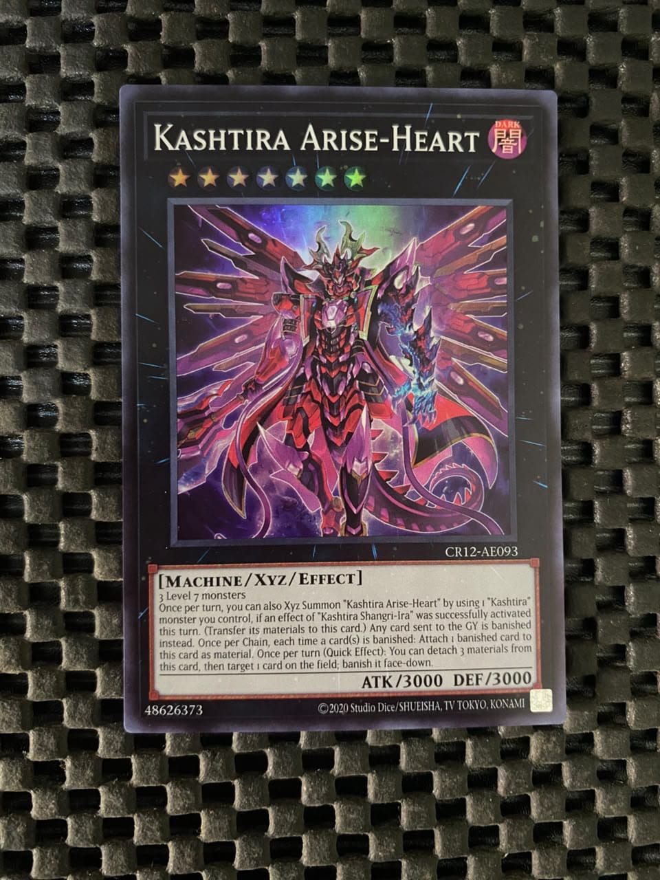 CR12-AE093 Kashtira Arise-Heart Super Rare