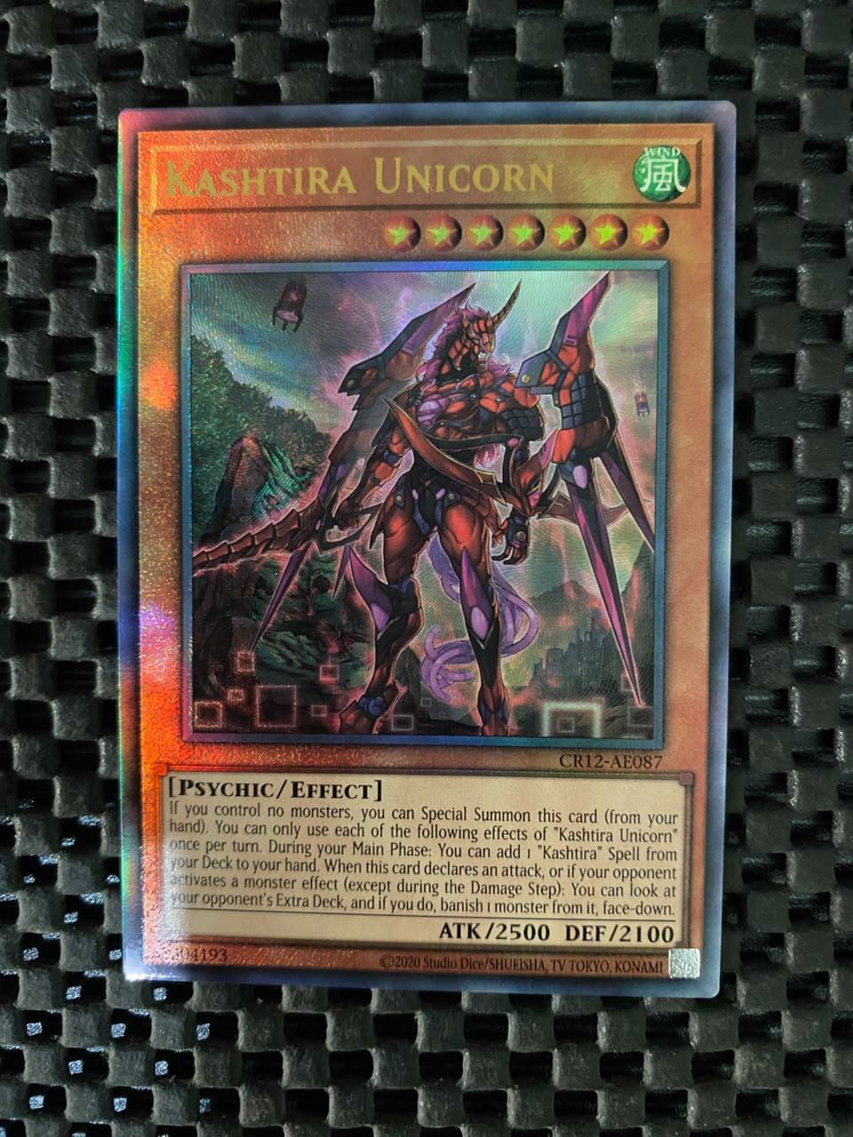 CR12-AE087 Kashtira Unicorn Ultimate Rare