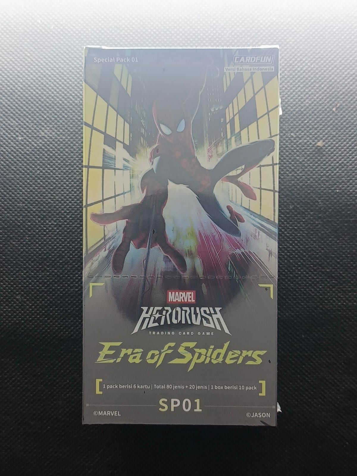 Marvel Hero Rush Booster Box Era of Spiders SP01
