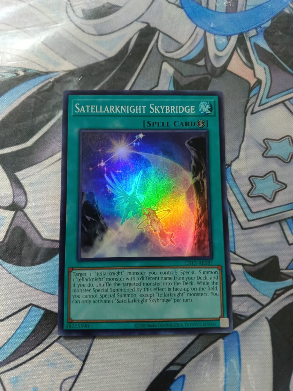 CR13-AE087 Satellarknight Skybridge Super Rare