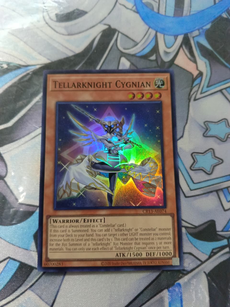 CR13-AE074 Tellarknight Cygnian Super Rare