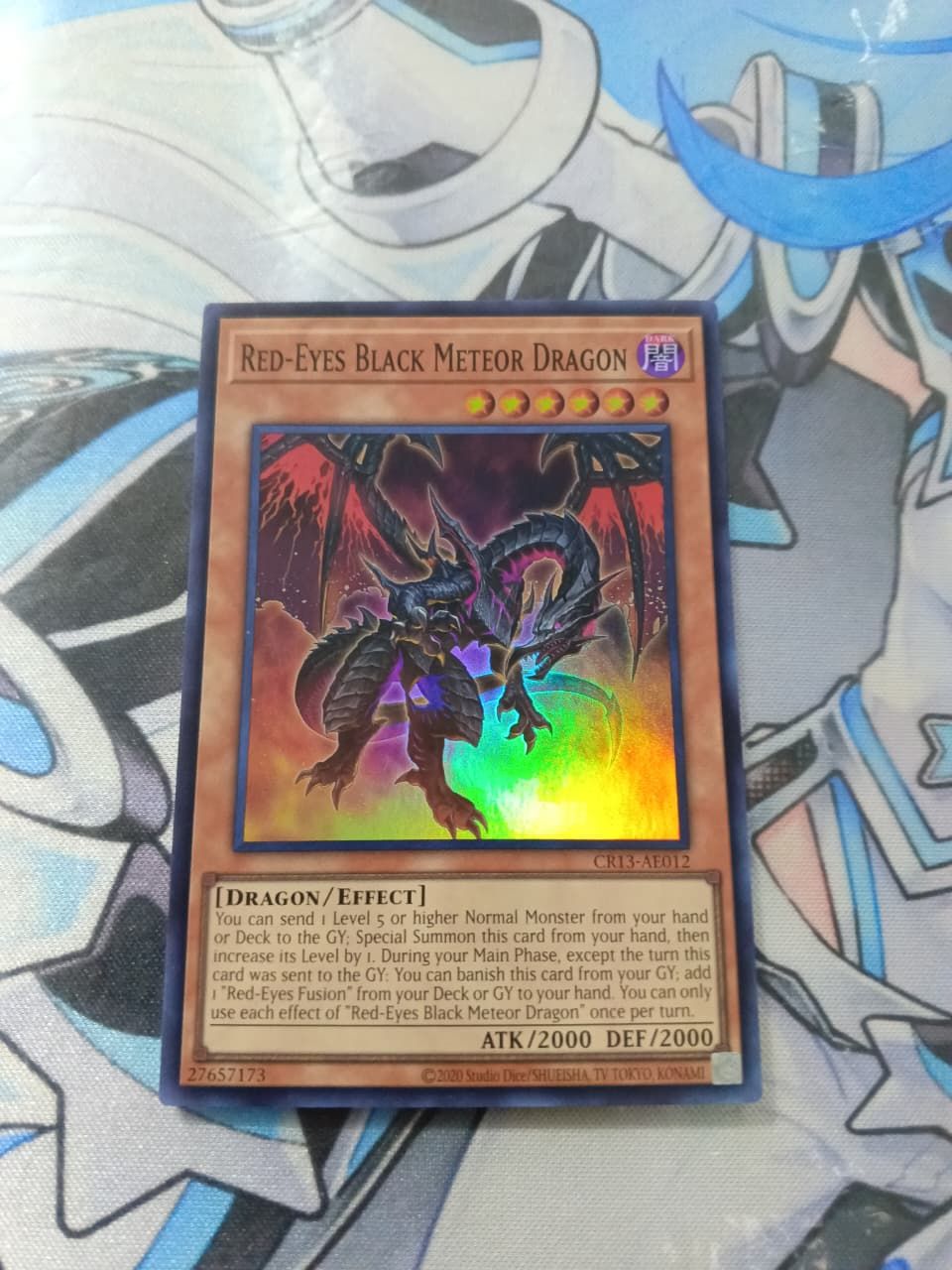 CR13-AE012 Red-Eyes Black Meteor Dragon Super Rare