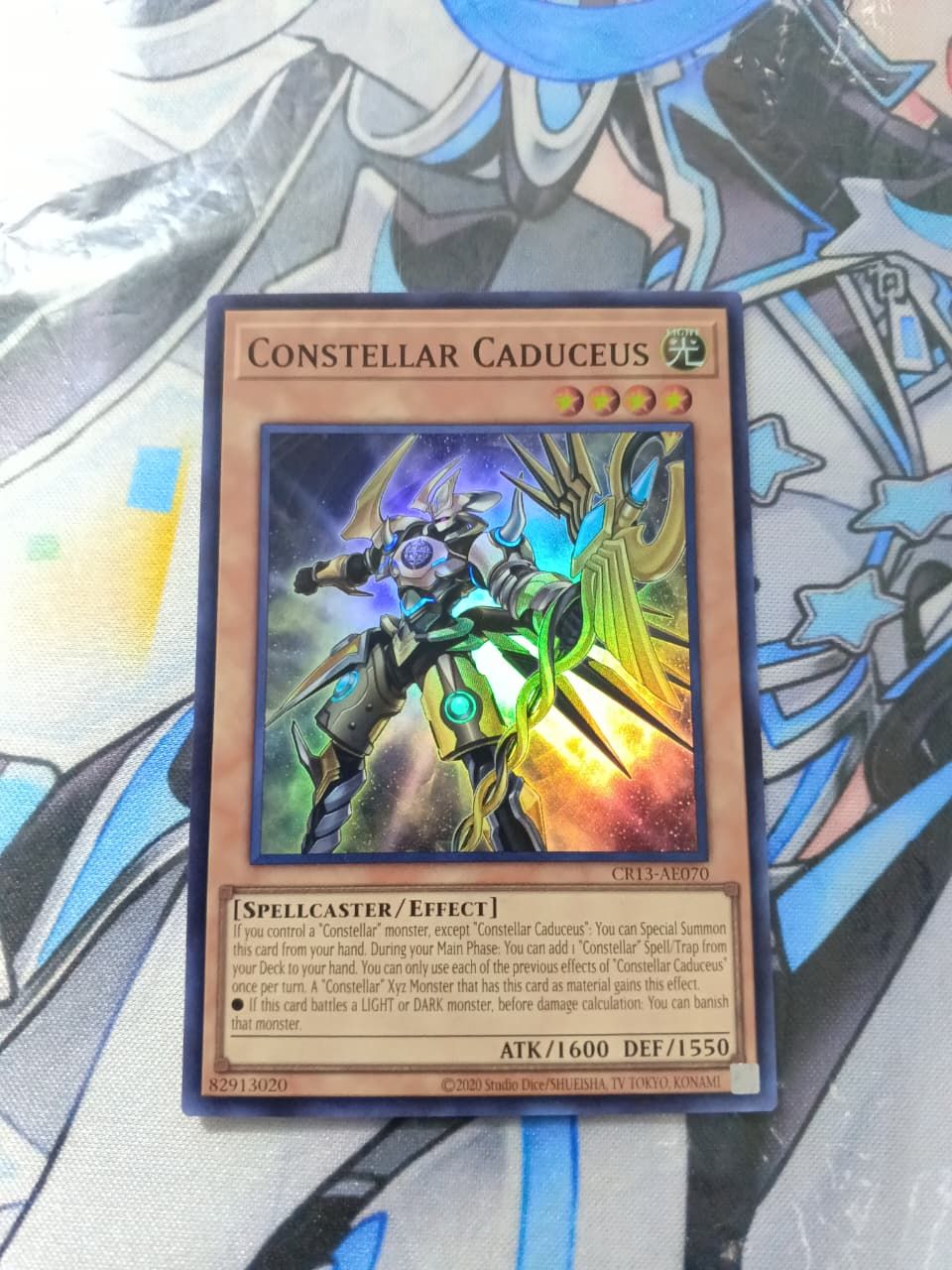 CR13-AE083 Tellarknight Constellar Caduceus Super Rare