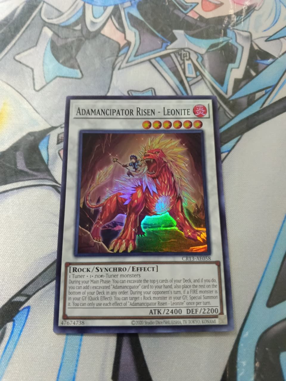 CR13-AE058 Adamancipator Risen - Leonite Super Rare