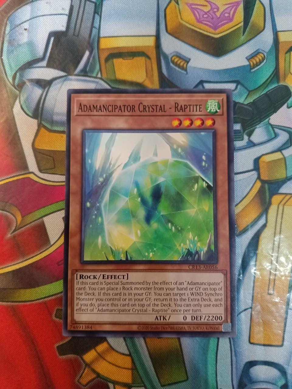 CR13-AE056 Adamancipator Crystal - Raptite Common