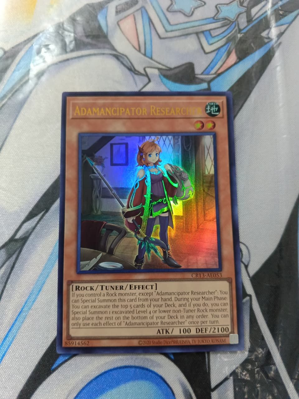 CR13-AE053 Adamancipator Researcher Ultra Rare