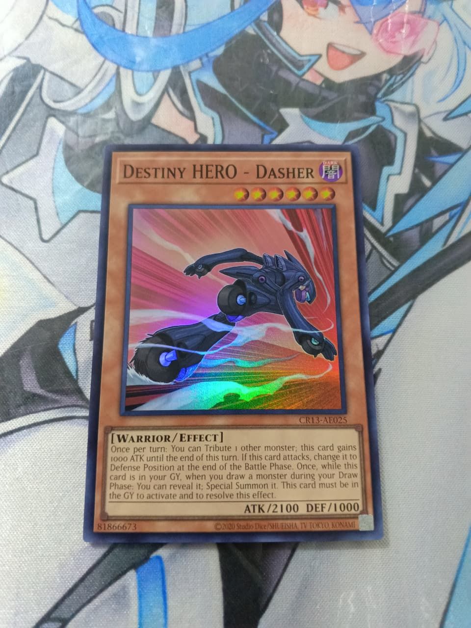 CR13-AE025 Destiny HERO - Dasher Super Rare