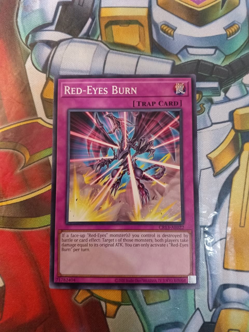 CR13-AE022 Red-Eyes Burn Common