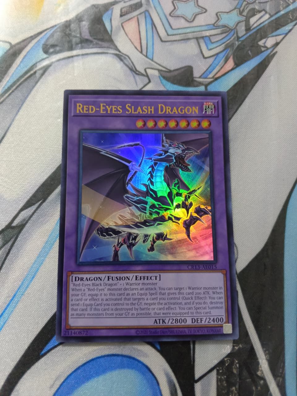 CR13-AE015 Red-Eyes Slash Dragon Ultra Rare