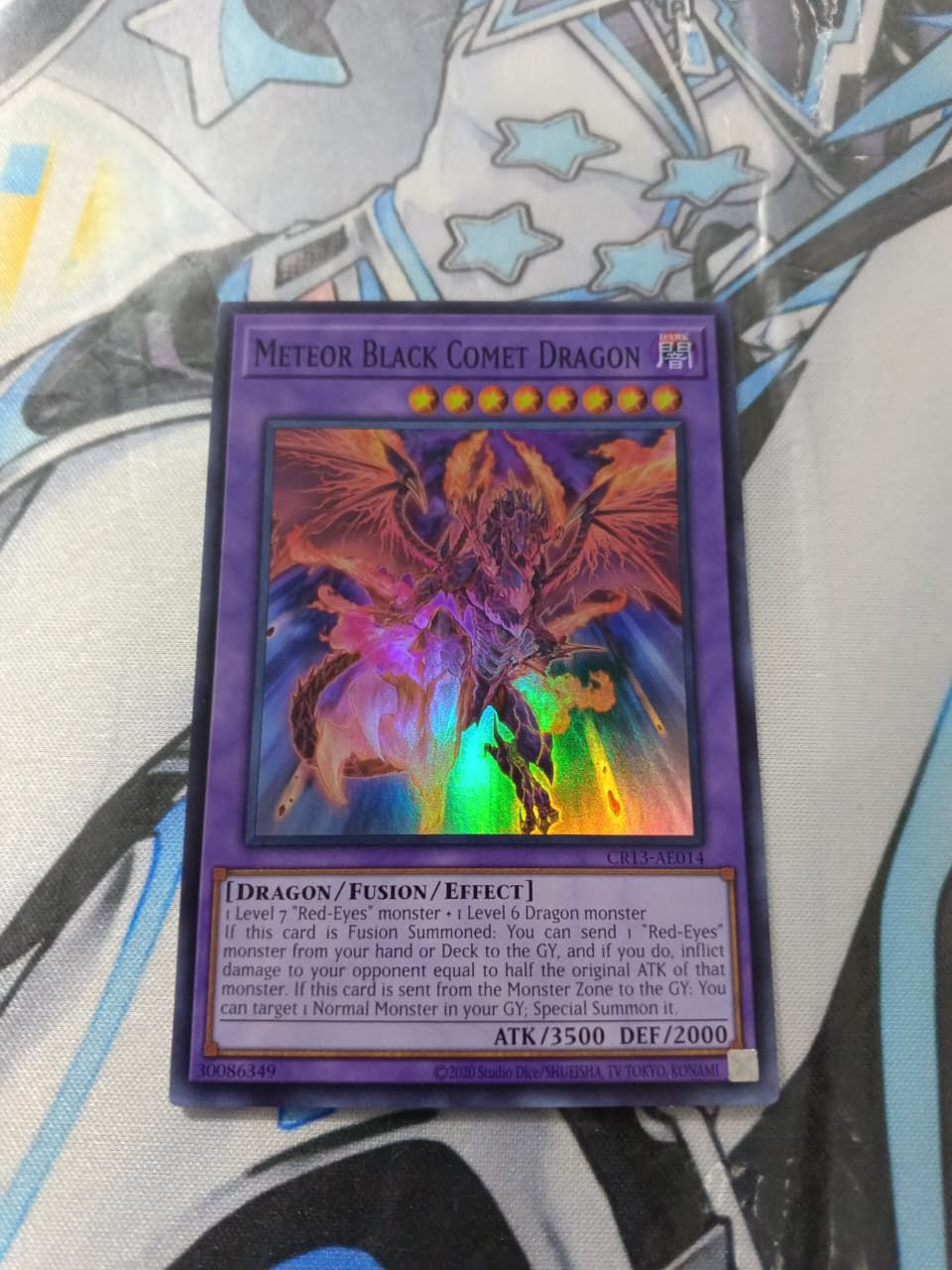 CR13-AE014 Meteor Black Comet Dragon Super Rare