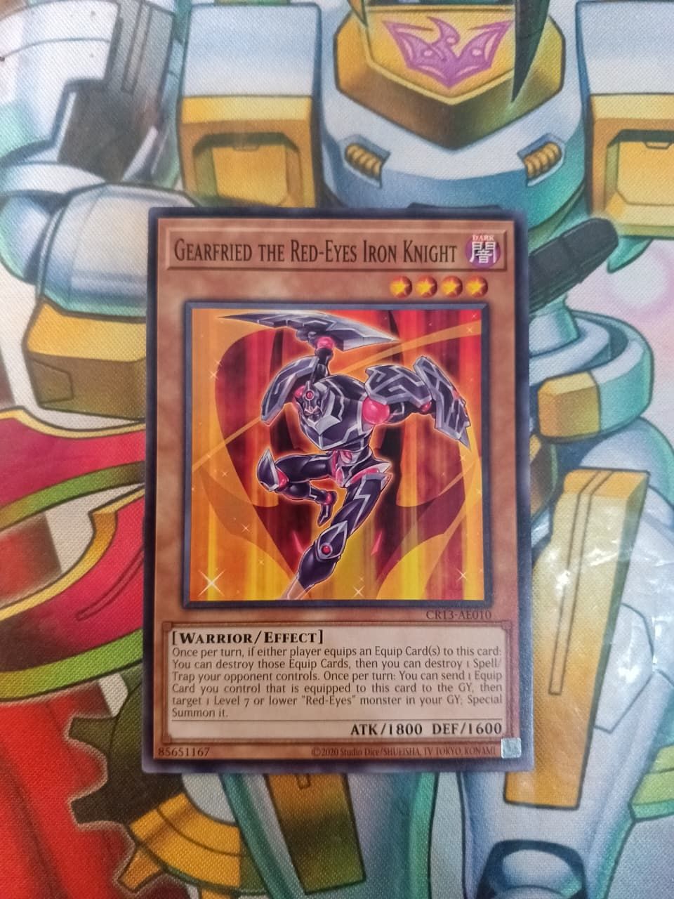 CR13-AE010 Gearfried the Red-Eyes Iron Knight Common
