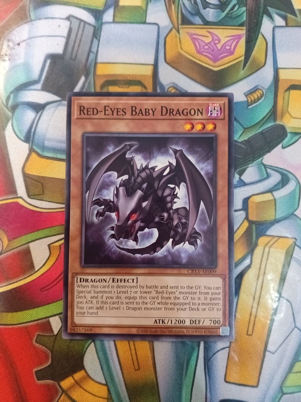 CR13-AE009 Red-Eyes Baby Dragon Common