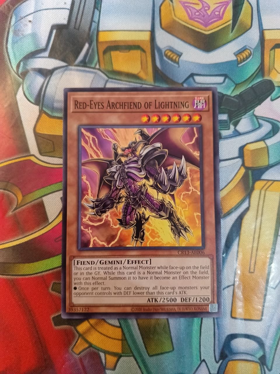 CR13-AE006 Red-Eyes Archfiend of Lightning Common