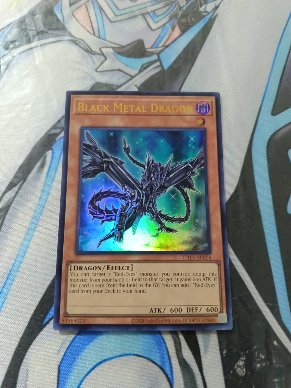 CR13-AE005 Black Metal Dragon Ultra Rare