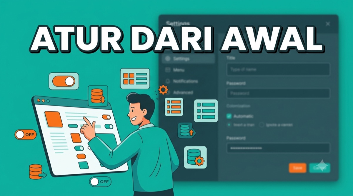 Advanced Options: Atur Layout Admin & Database Sebelum Mulai Build