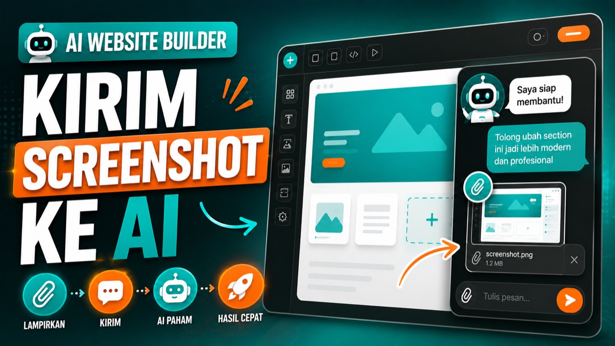 Tutorial: Kirim Screenshot ke Chat Buat Kasih Konteks ke AI