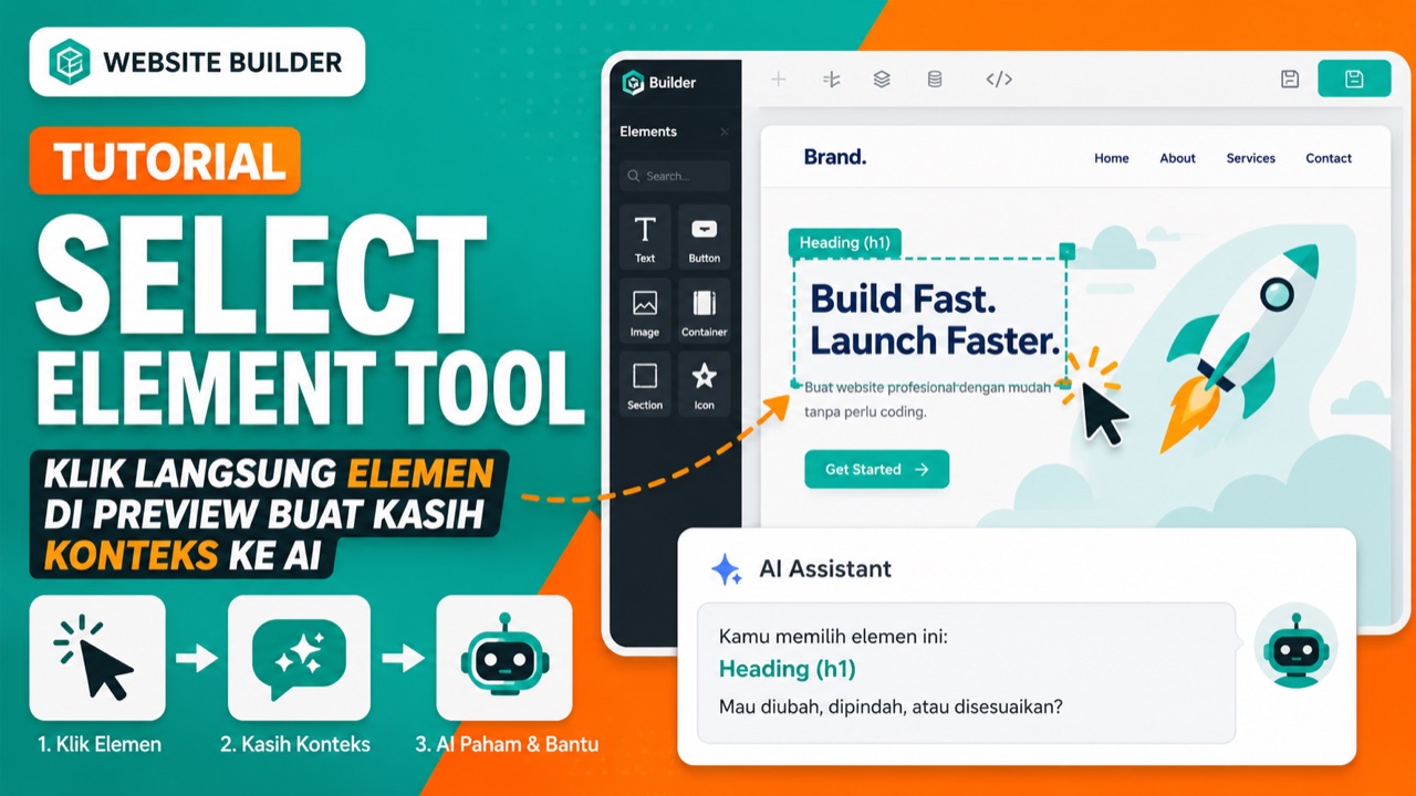 Tutorial: Select Element Tool - Klik Langsung Elemen Buat Kasih Konteks ke AI