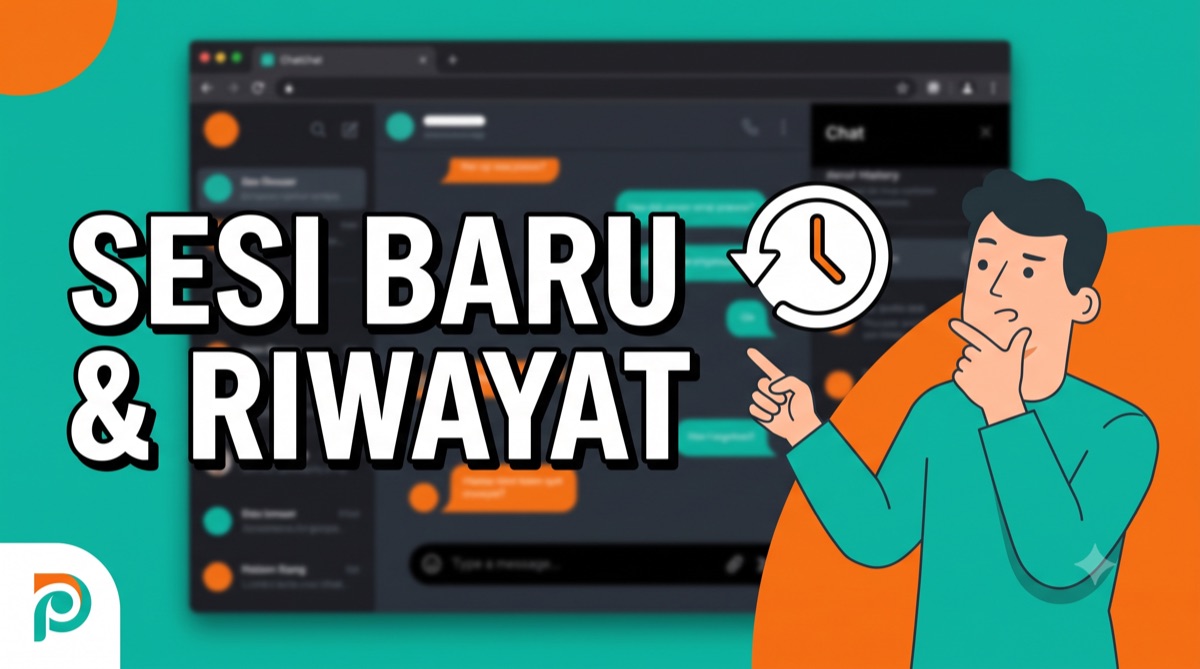 Tutorial: Sesi Baru & Riwayat Chat - Kelola Percakapan dengan AI di Builder