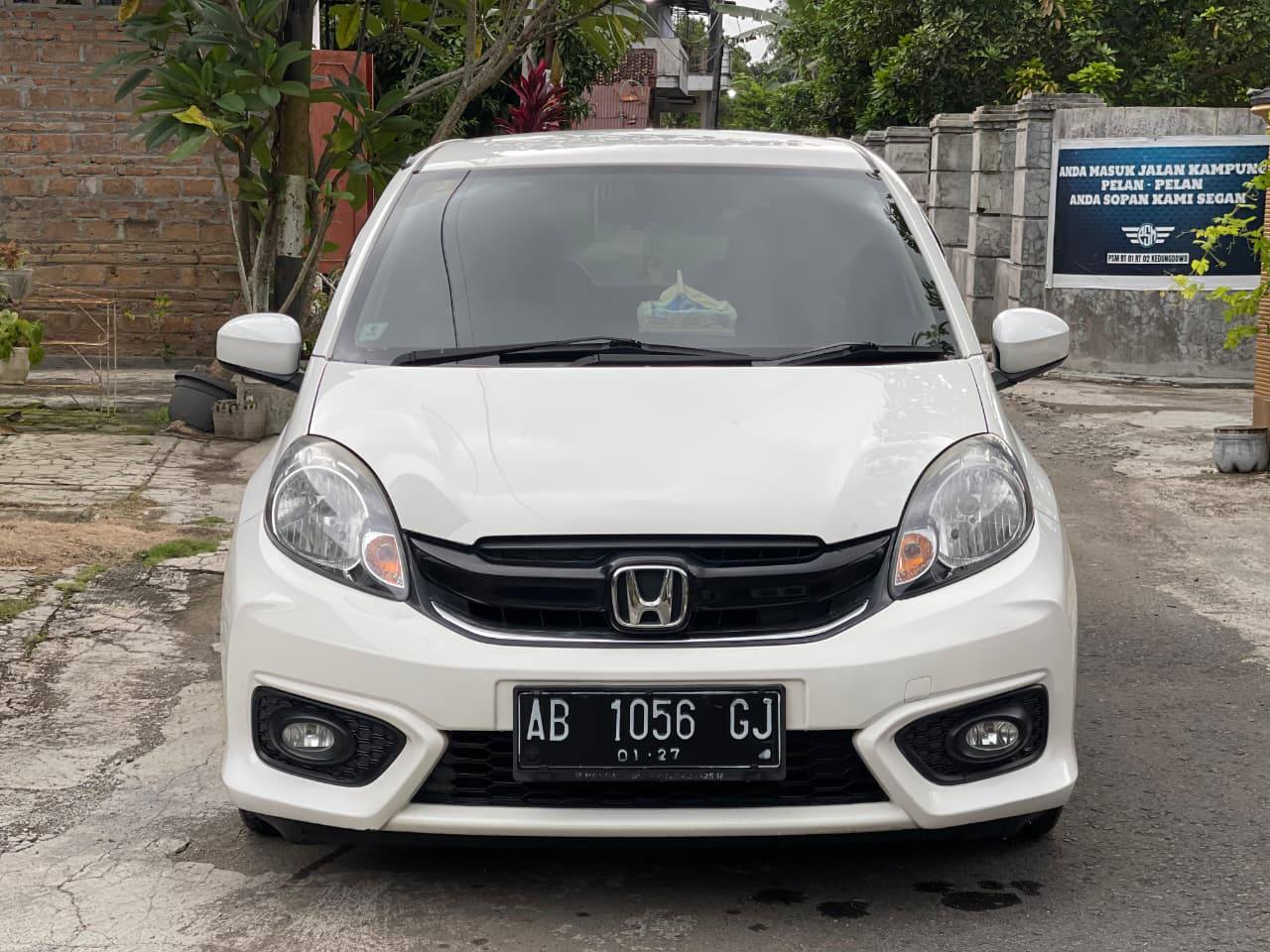 Honda Brio E Manual 2017 – Tangan Pertama, Putih Favorit, Istimewa