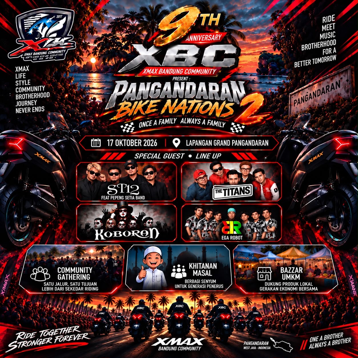 ⚡ Pangandaran Bike Nation 2 - Anniversary XBC 9th