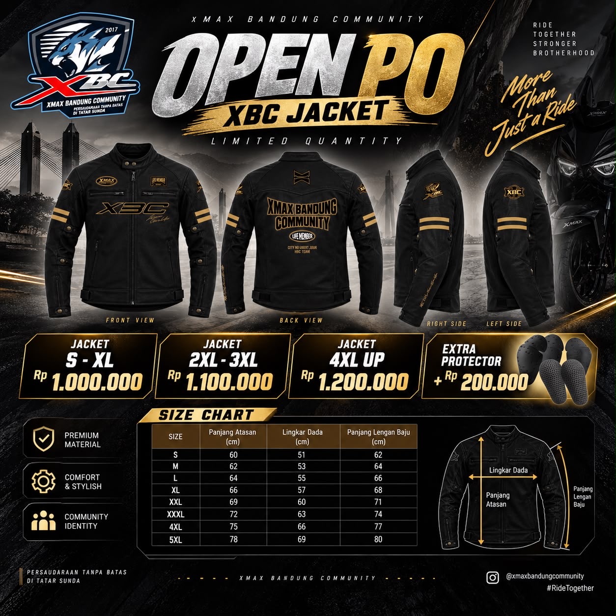 Jaket Mesh XBC